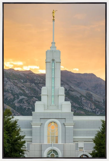 Mount Timpanogos Morning Glory Vertical