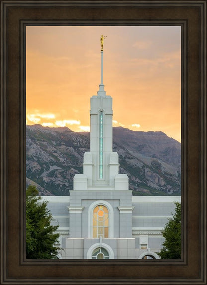 Mount Timpanogos Morning Glory Vertical