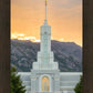 Mount Timpanogos Morning Glory Vertical