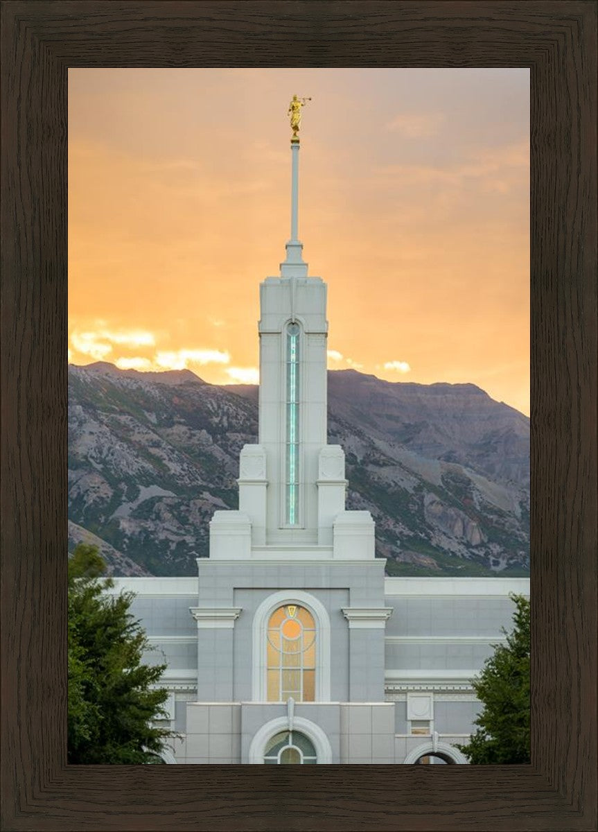Mount Timpanogos Morning Glory Vertical