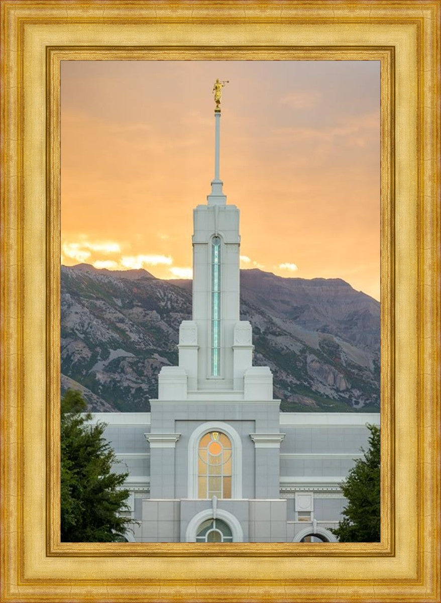 Mount Timpanogos Morning Glory Vertical