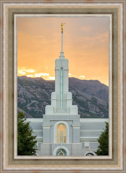 Mount Timpanogos Morning Glory Vertical