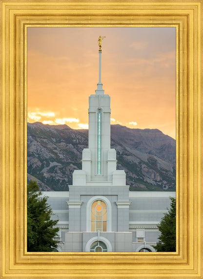 Mount Timpanogos Morning Glory Vertical