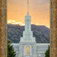 Mount Timpanogos Morning Glory Vertical