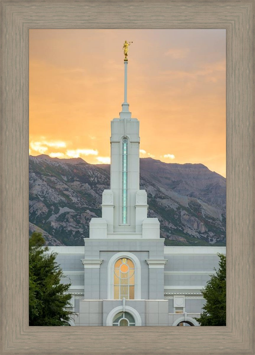 Mount Timpanogos Morning Glory Vertical