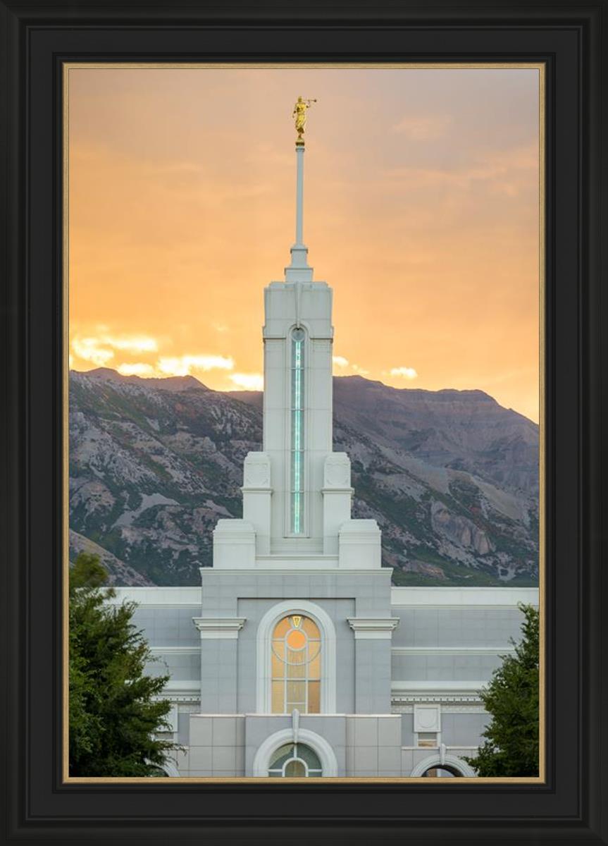 Mount Timpanogos Morning Glory Vertical