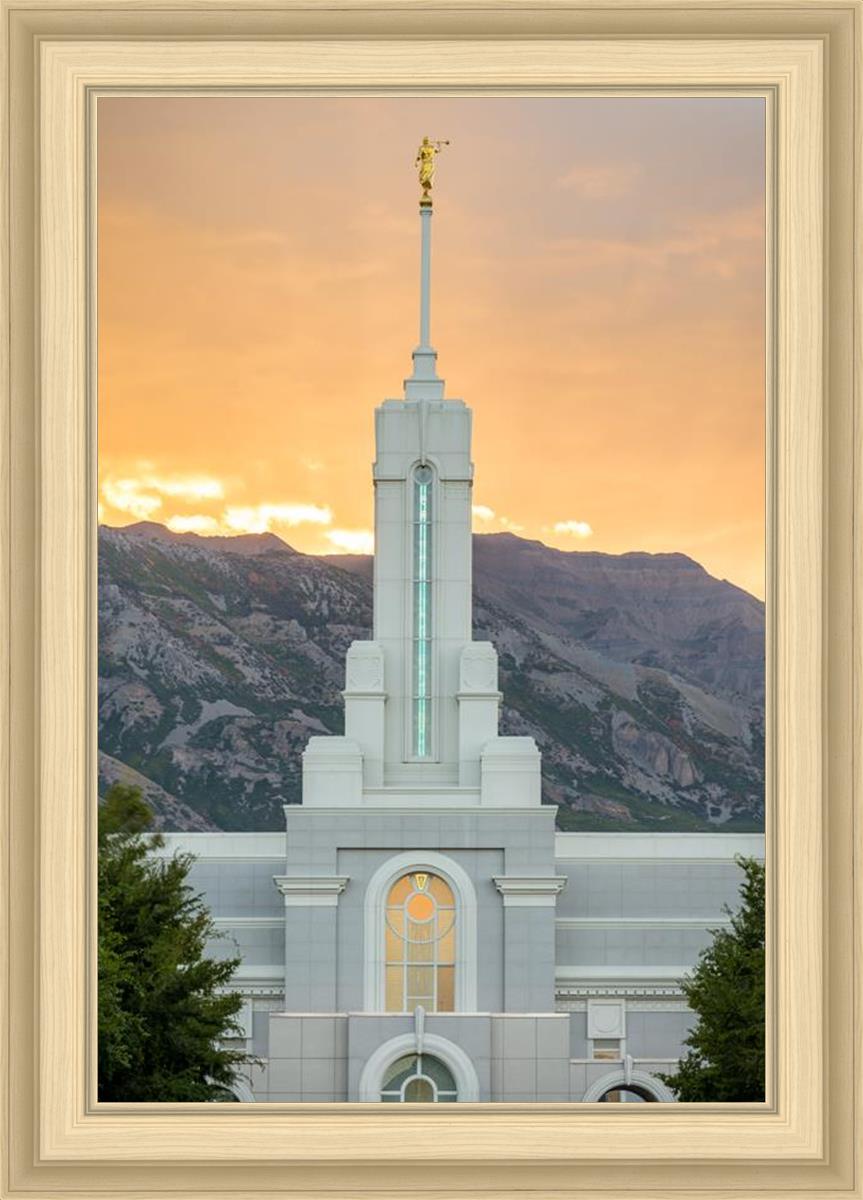 Mount Timpanogos Morning Glory Vertical