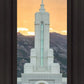 Mount Timpanogos Morning Glory Vertical