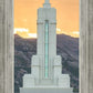Mount Timpanogos Morning Glory Vertical