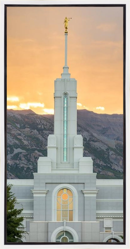 Mount Timpanogos Morning Glory Vertical