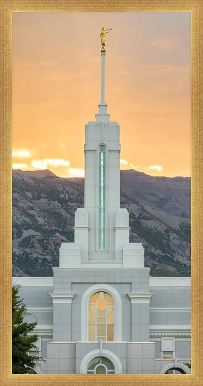 Mount Timpanogos Morning Glory Vertical
