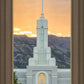 Mount Timpanogos Morning Glory Vertical