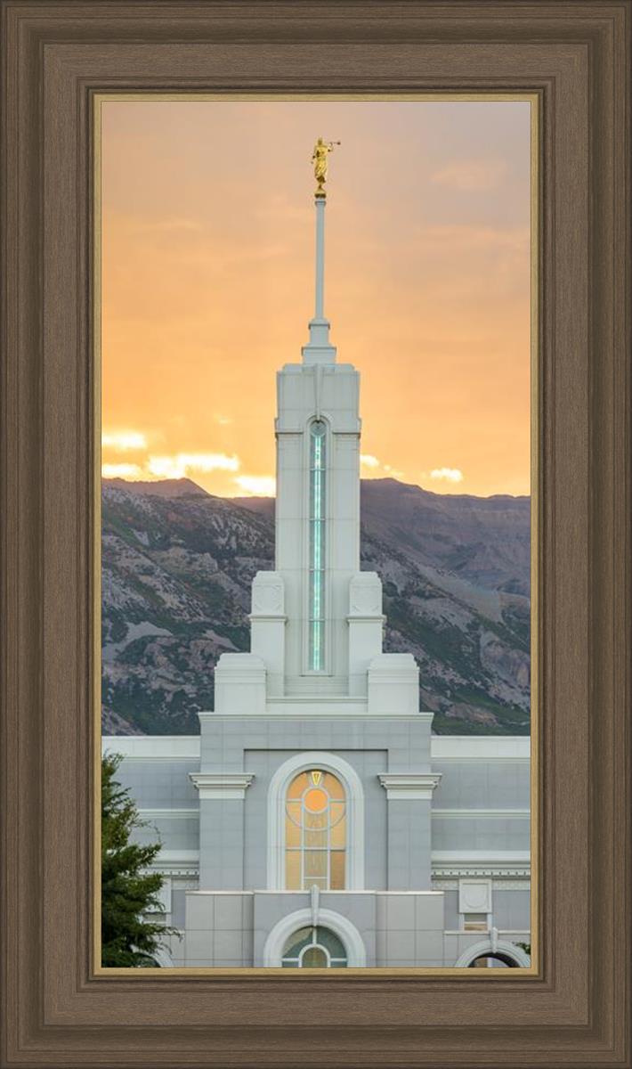 Mount Timpanogos Morning Glory Vertical