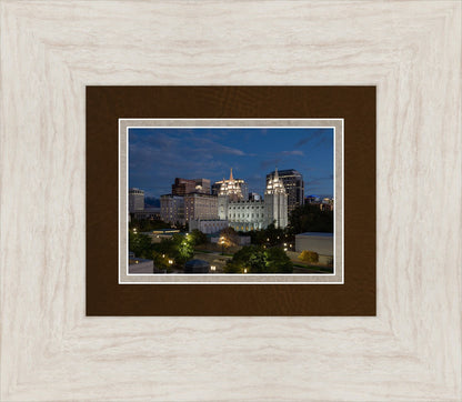 Salt Lake Temple Late Sunset