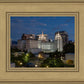 Salt Lake Temple Late Sunset