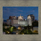 Salt Lake Temple Late Sunset