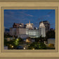 Salt Lake Temple Late Sunset