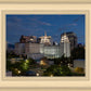 Salt Lake Temple Late Sunset