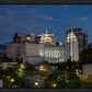 Salt Lake Temple Late Sunset
