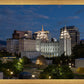 Salt Lake Temple Late Sunset