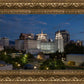 Salt Lake Temple Late Sunset