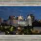 Salt Lake Temple Late Sunset
