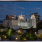 Salt Lake Temple Late Sunset