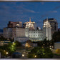 Salt Lake Temple Late Sunset