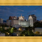 Salt Lake Temple Late Sunset