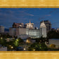Salt Lake Temple Late Sunset
