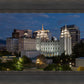 Salt Lake Temple Late Sunset