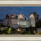 Salt Lake Temple Late Sunset