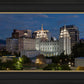Salt Lake Temple Late Sunset
