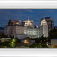 Salt Lake Temple Late Sunset