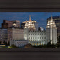 Salt Lake Temple Late Sunset