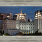 Salt Lake Temple Late Sunset