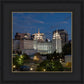 Salt Lake Temple Late Sunset