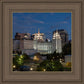 Salt Lake Temple Late Sunset