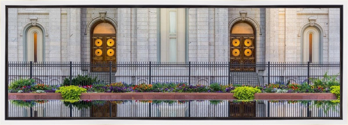 Salt Lake Temple Eternal Reflections Gallery Wrap