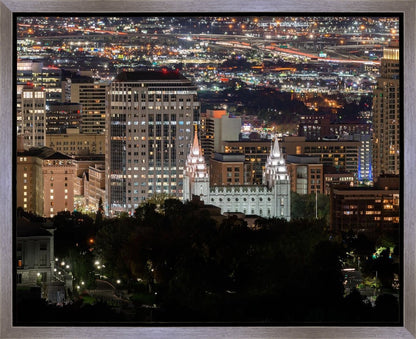 Salt Lake Temple City View