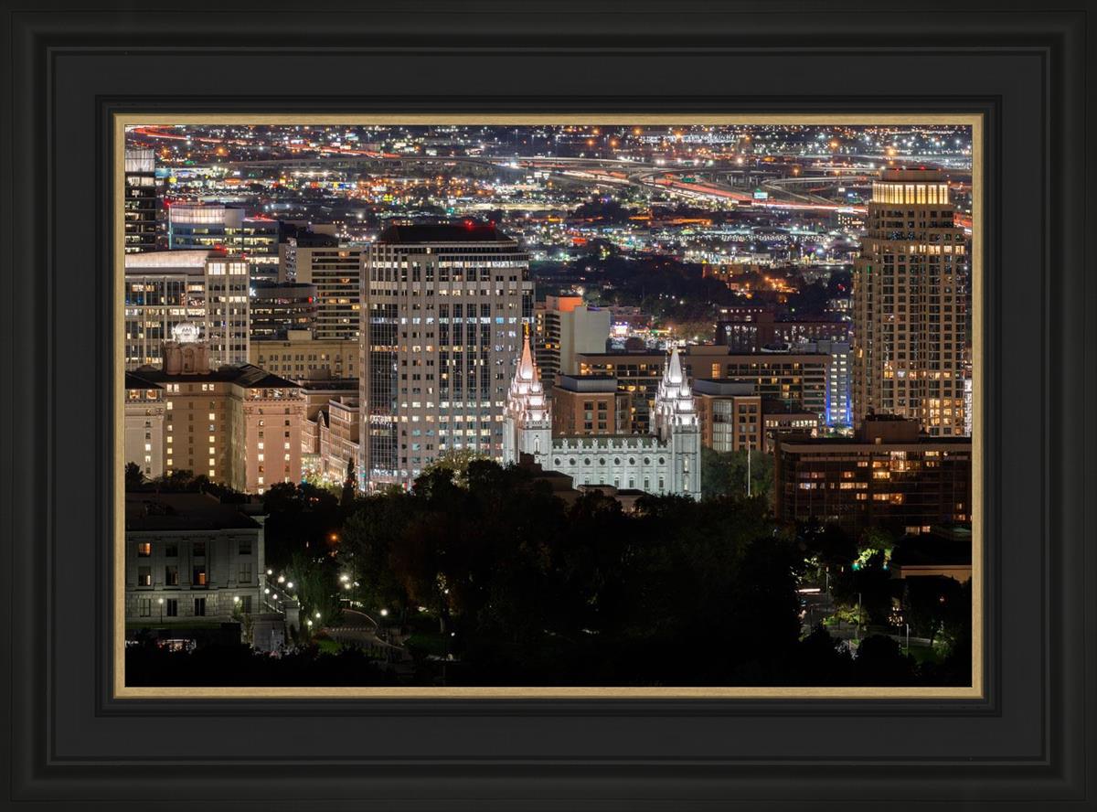 Salt Lake Temple City View