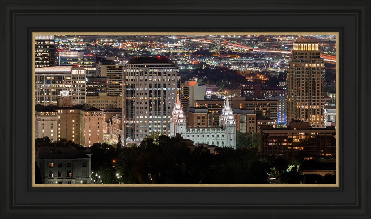 Salt Lake Temple City View