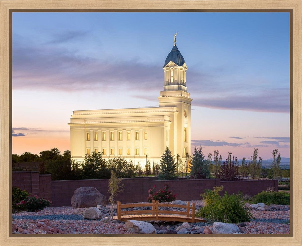 Cedar City Bridgeway to Eternity Gallery Wrap