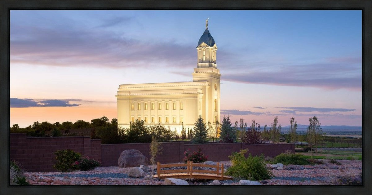 Cedar City Bridgeway to Eternity Gallery Wrap