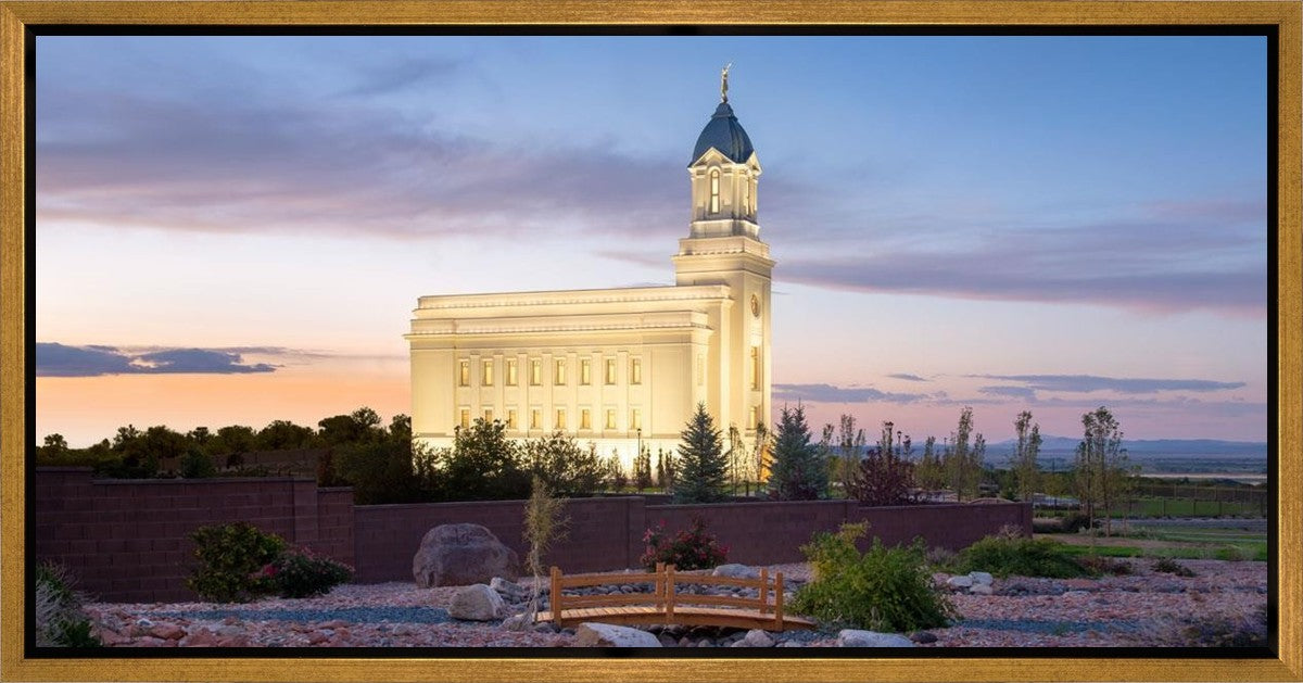 Cedar City Bridgeway to Eternity Gallery Wrap