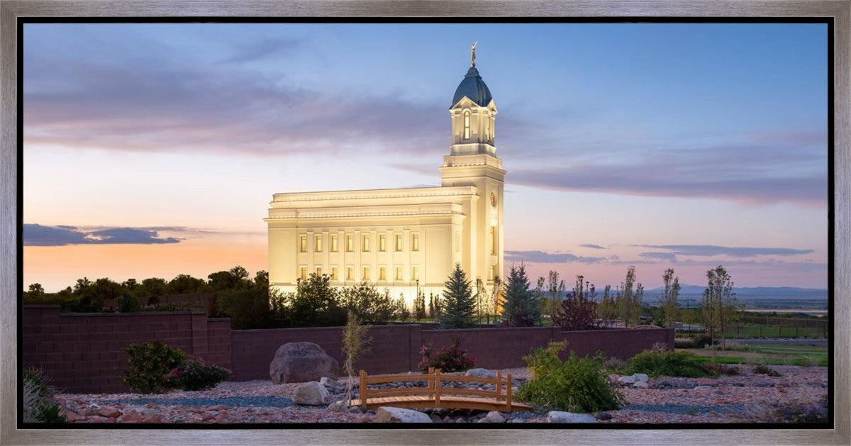 Cedar City Bridgeway to Eternity Gallery Wrap