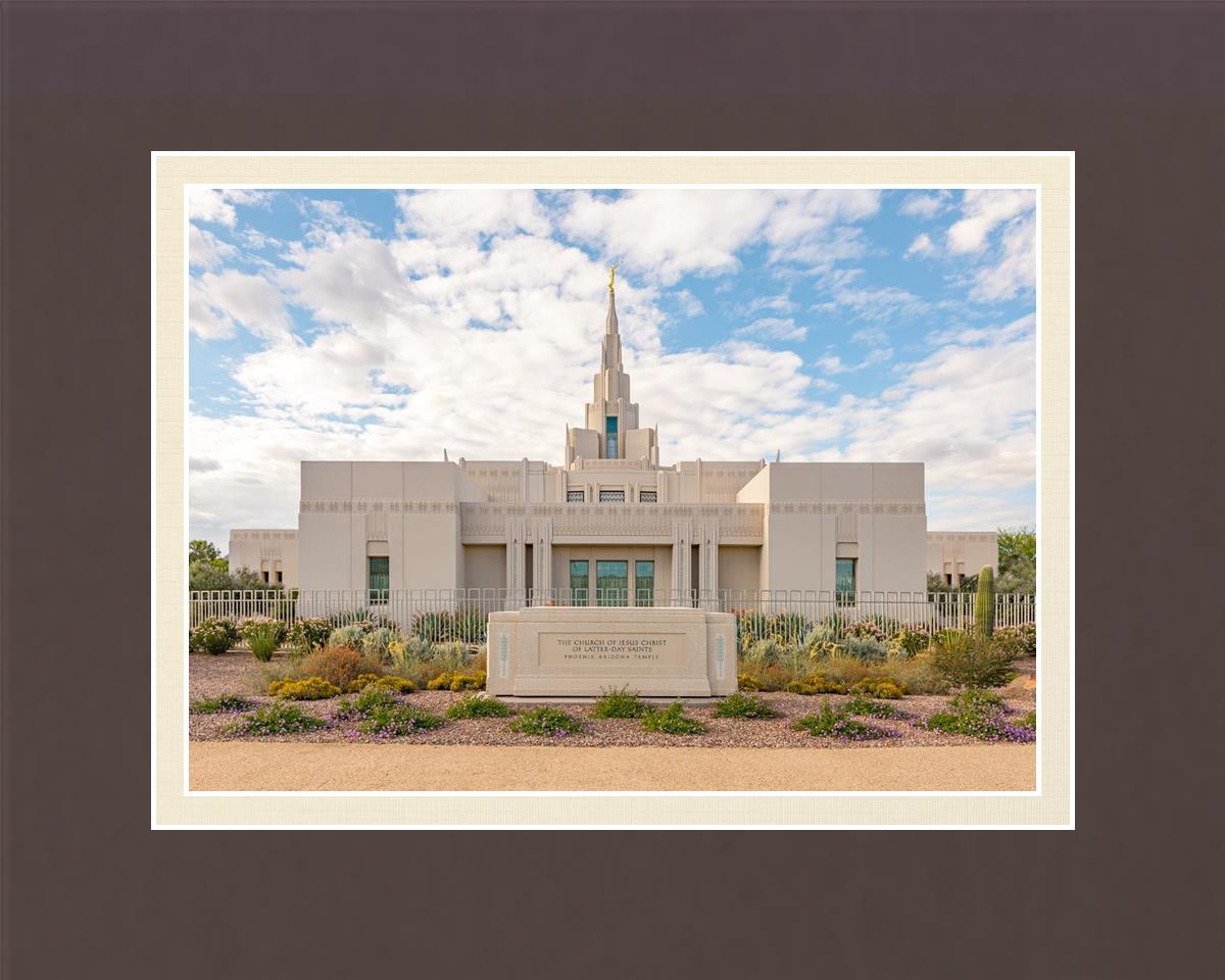 Phoenix Temple Desert Oasis