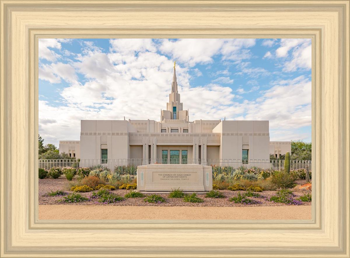 Phoenix Temple Desert Oasis