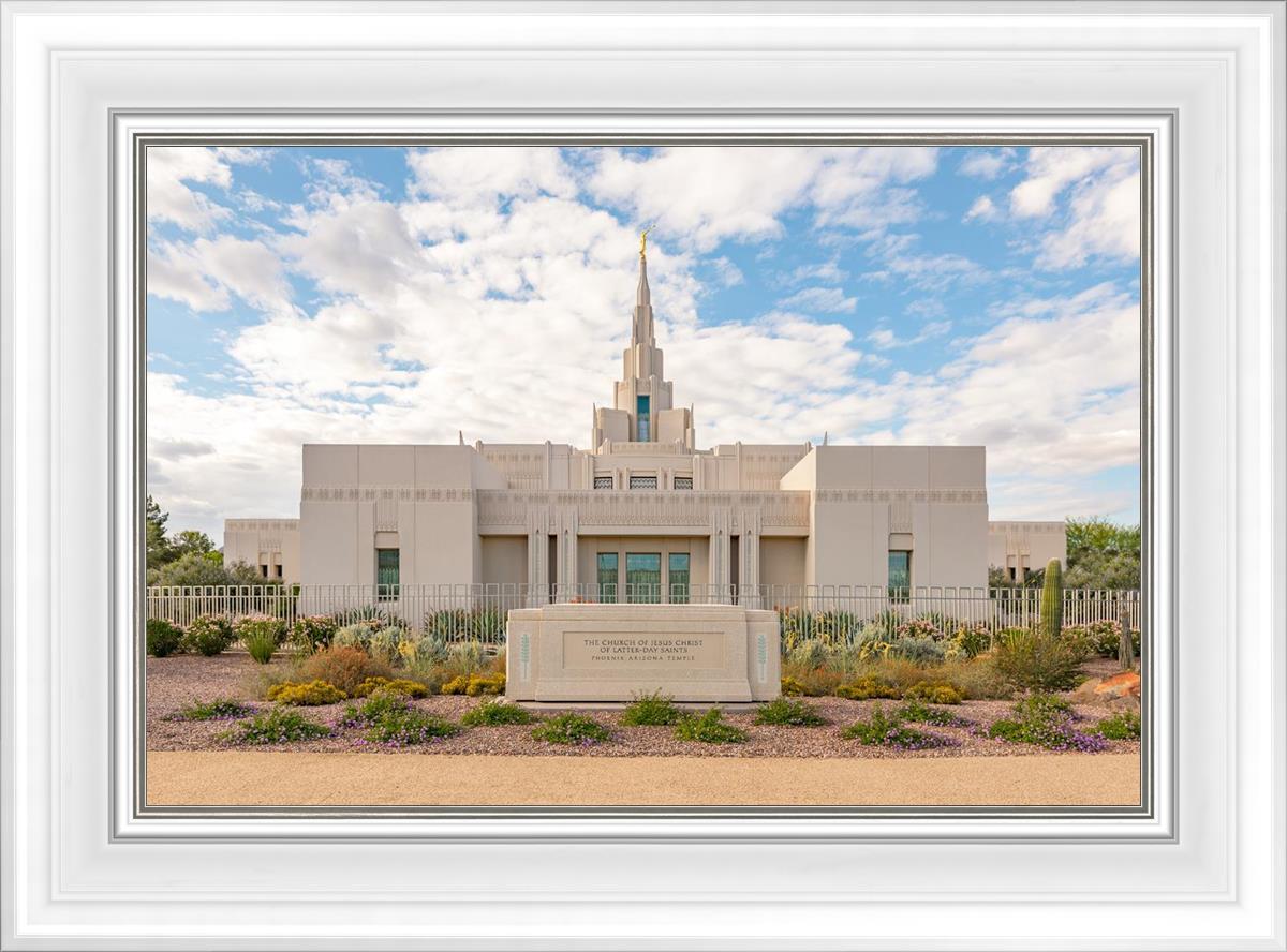 Phoenix Temple Desert Oasis