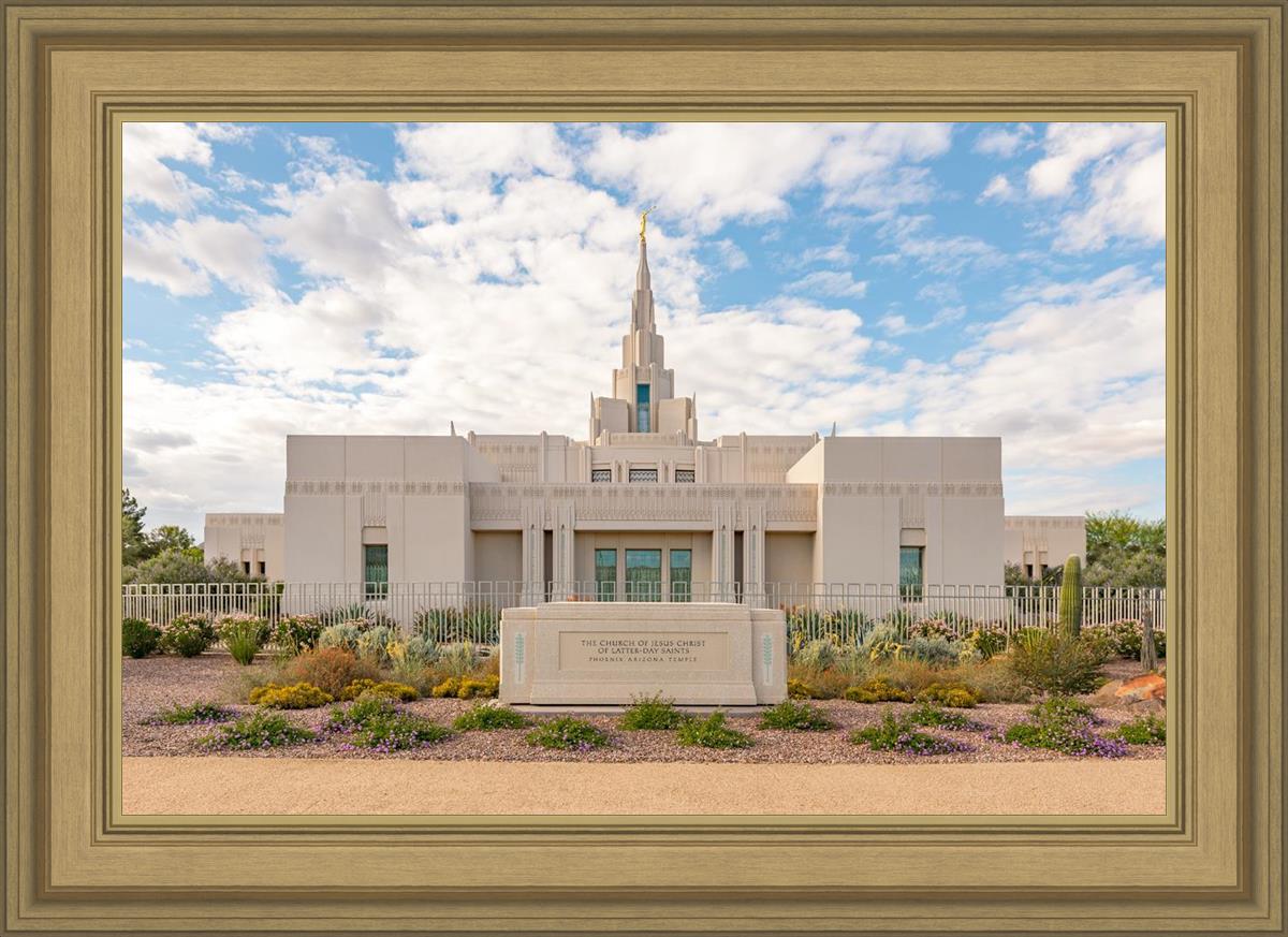 Phoenix Temple Desert Oasis
